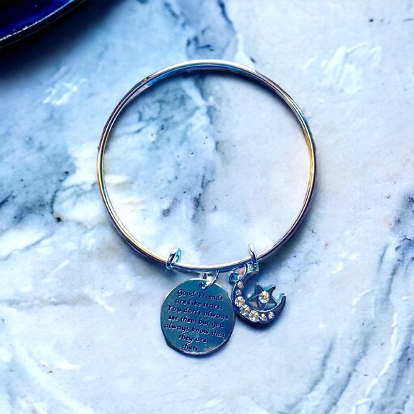 Handcrafted tree of life bangle - Picture 2 of 6